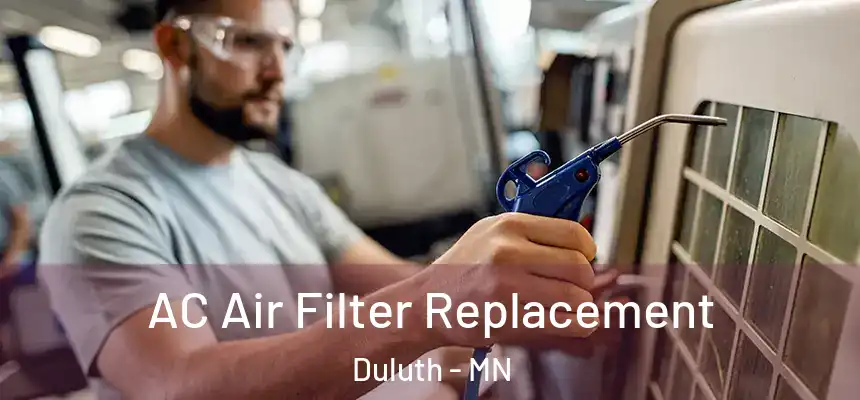 AC Air Filter Replacement Duluth - MN